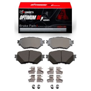 Mazda 3 Brake Pads - Front - R1 Concepts - Optimum OE - `14-`18